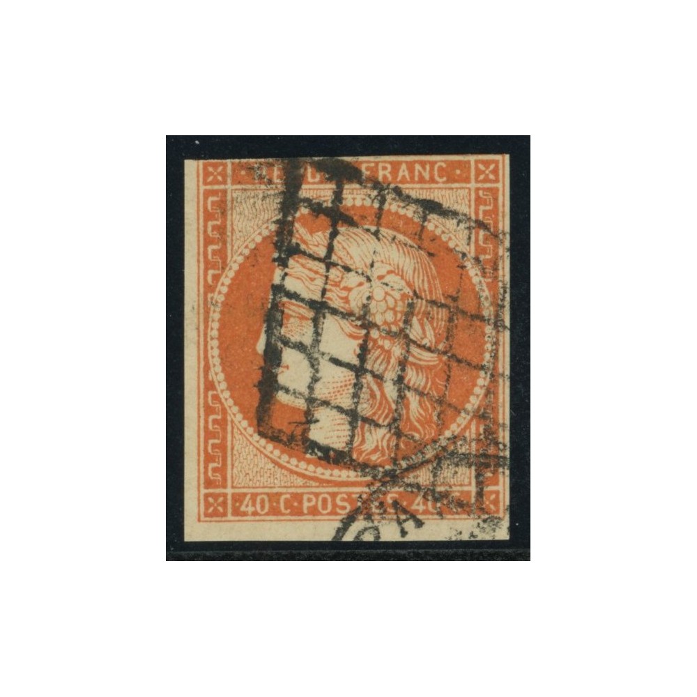 YT 5 - Oblitéré Grille