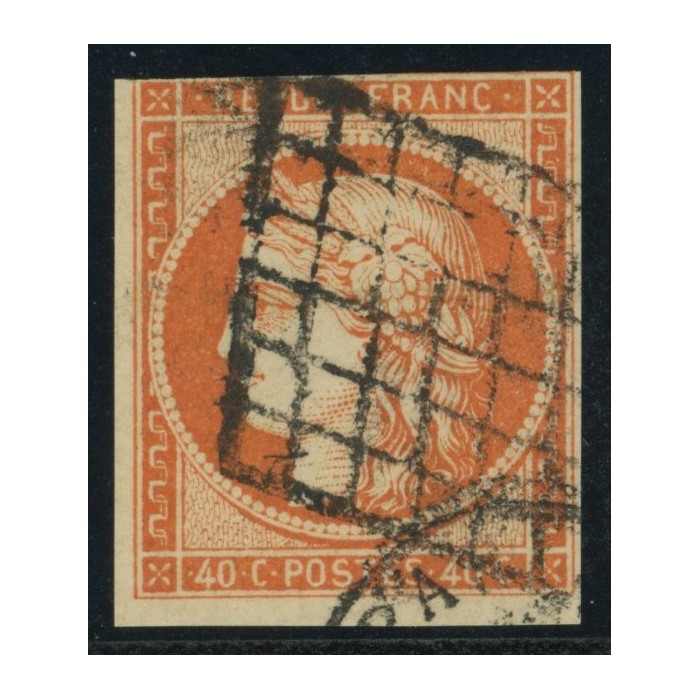 YT 5 - Oblitéré Grille