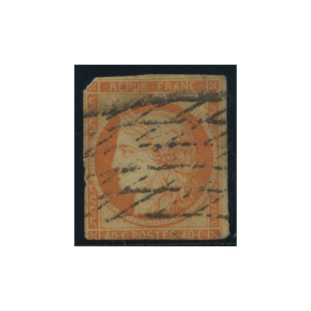 YT 5 - Oblitéré Grille sans fin