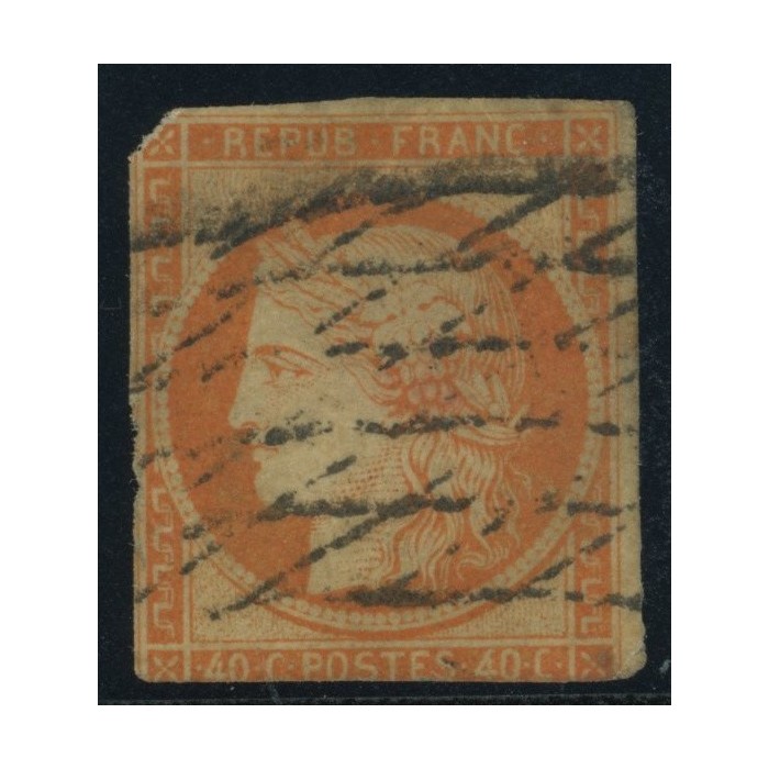 YT 5 - Oblitéré Grille sans fin