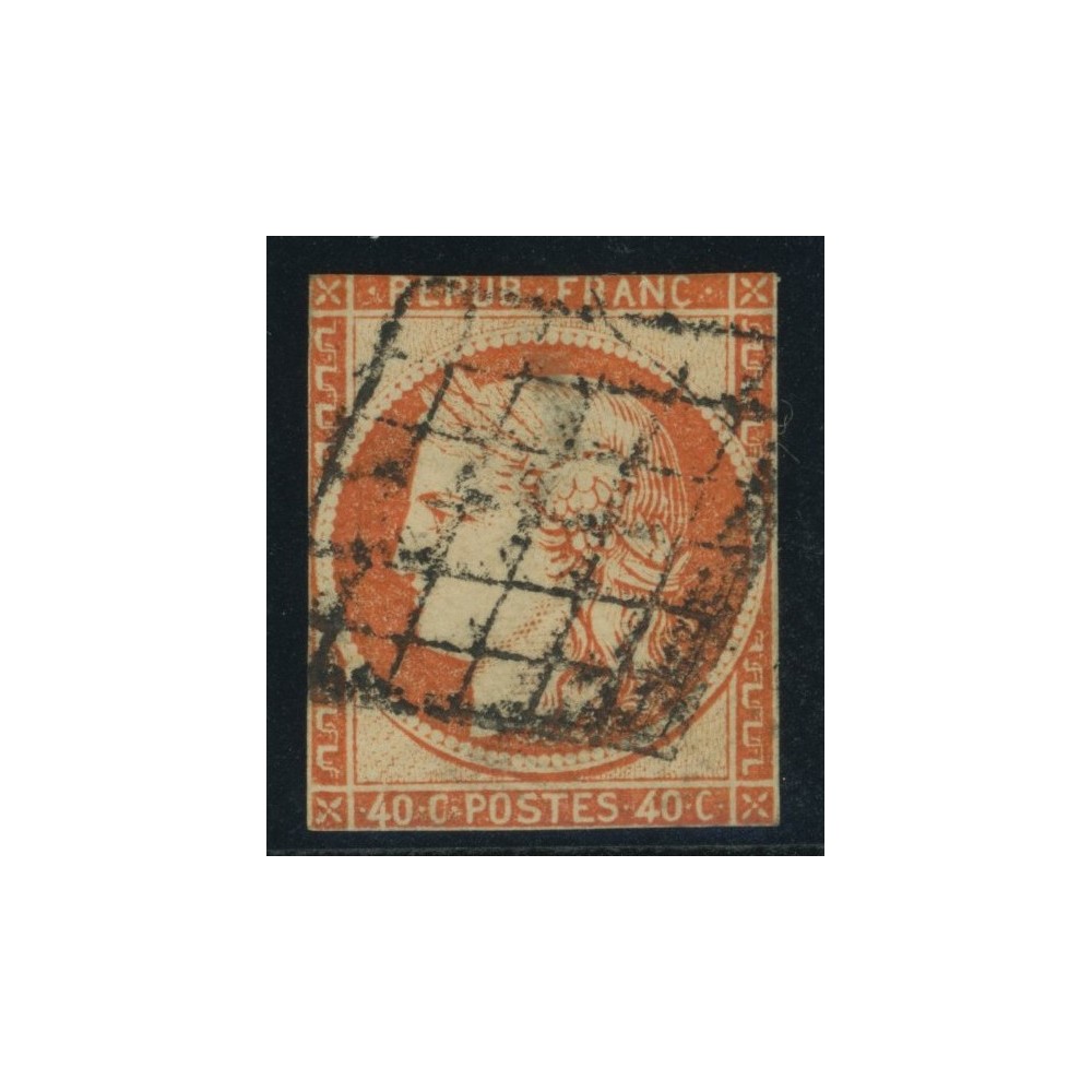 YT 5 - Oblitéré Grille