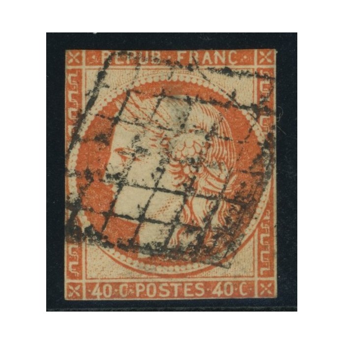 YT 5 - Oblitéré Grille