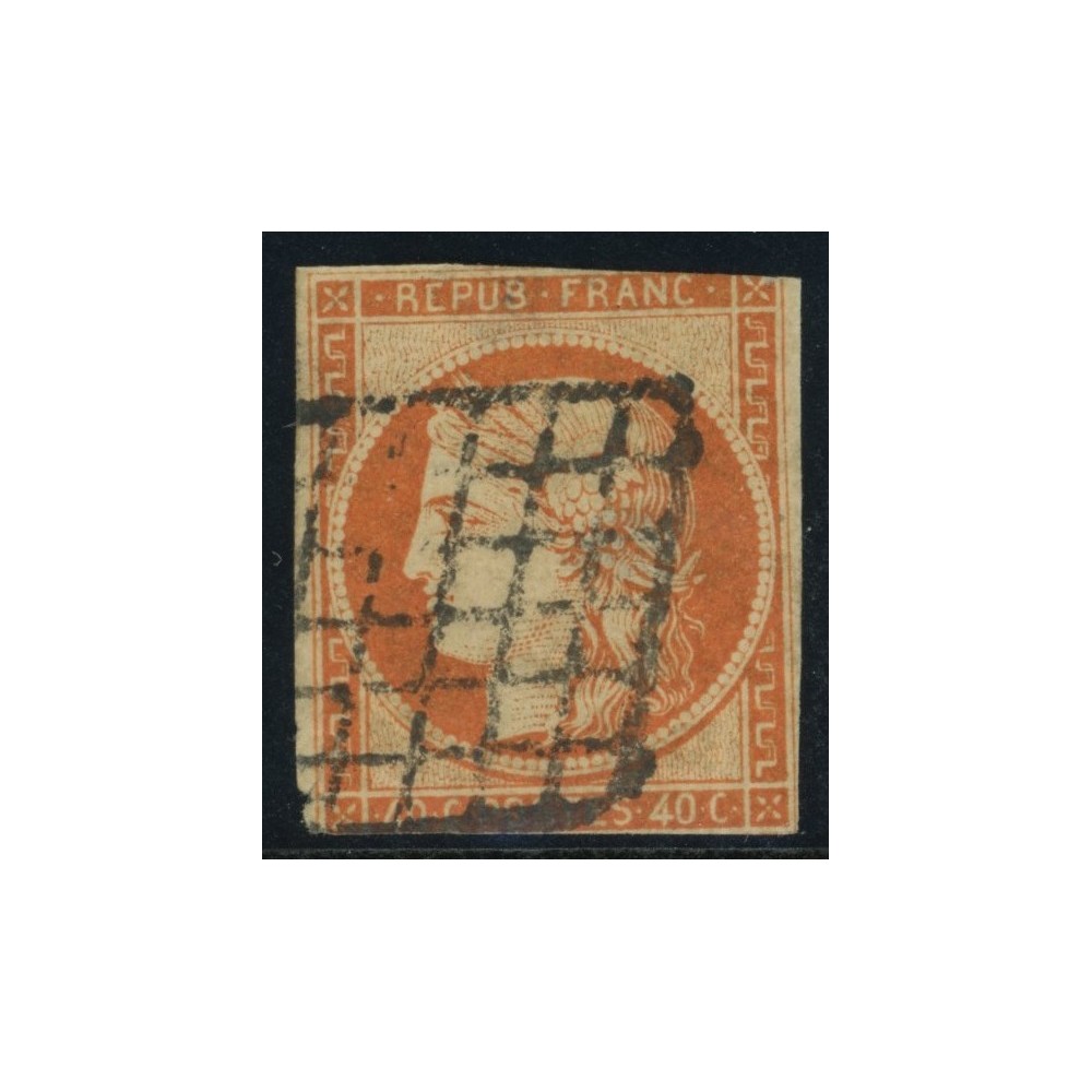YT 5 - Oblitéré Grille