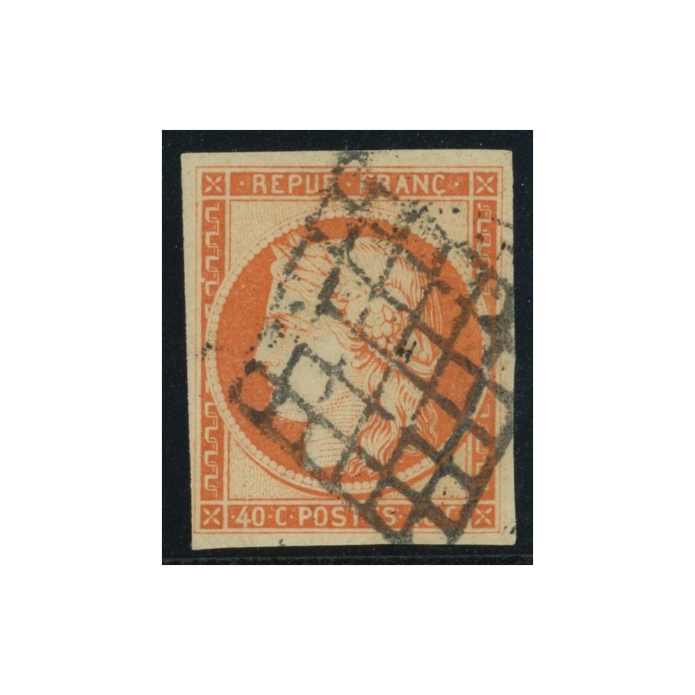 YT 5 - Oblitéré Grille