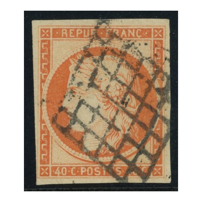 YT 5 - Oblitéré Grille