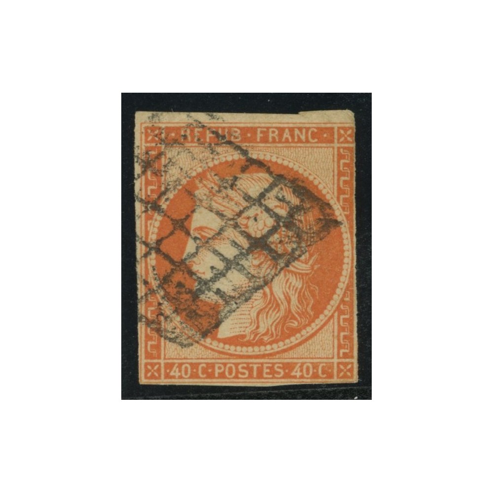 YT 5 - Oblitéré Grille