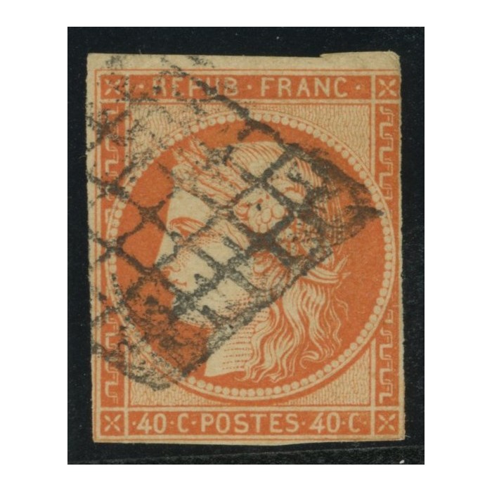 YT 5 - Oblitéré Grille