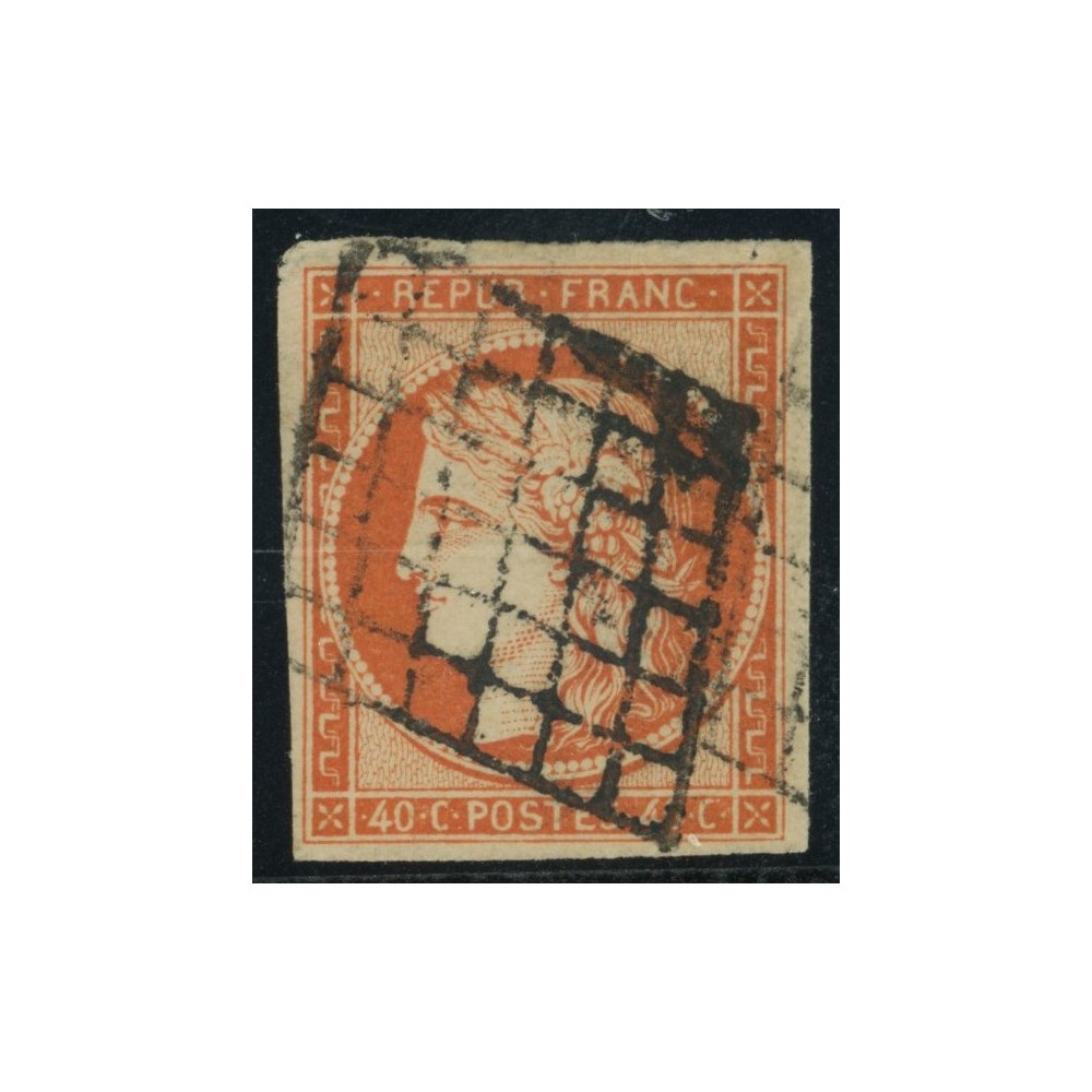 YT 5 - Oblitéré Grille