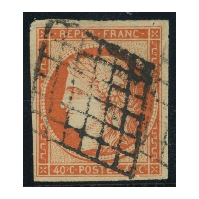 YT 5 - Oblitéré Grille