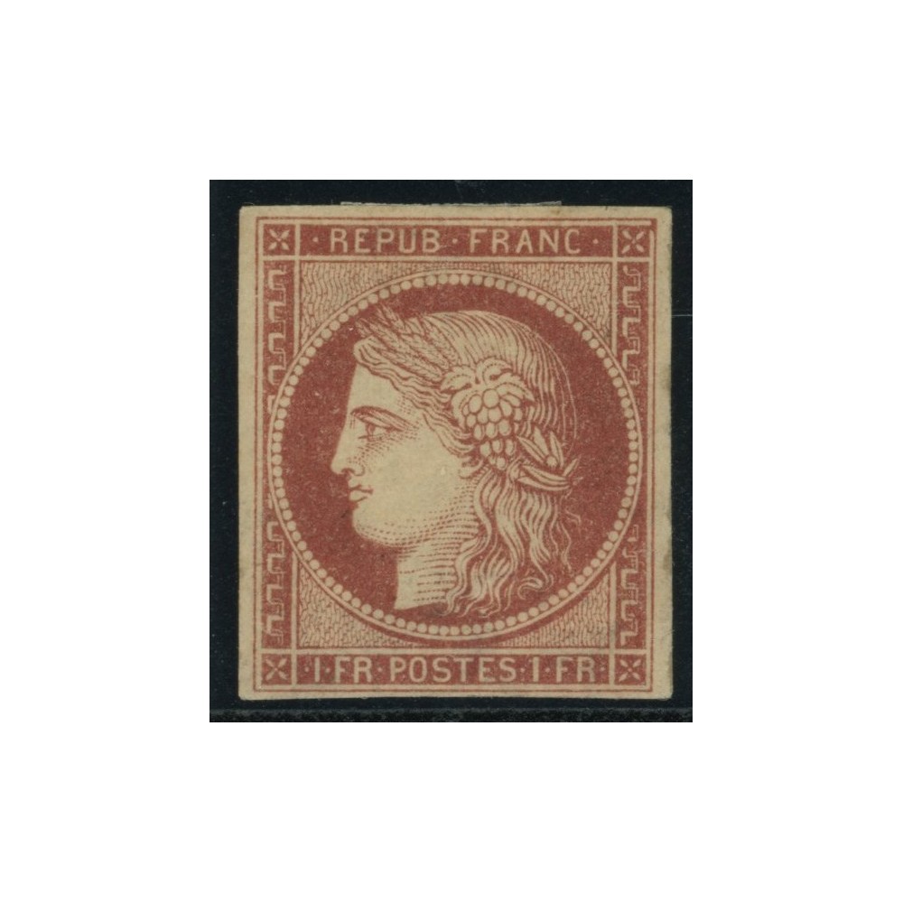 YT 6A - Neuf x - Signé Roumet - Certificat 5627