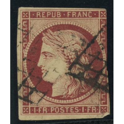 YT 6 - Oblitéré Grille
