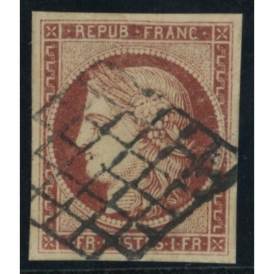 YT 6 - Oblitéré Grille