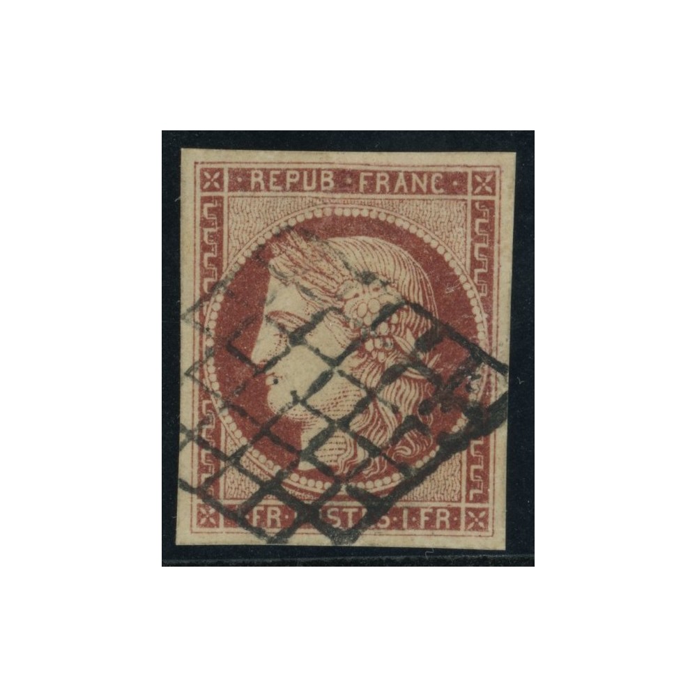 YT 6 - Oblitéré Grille