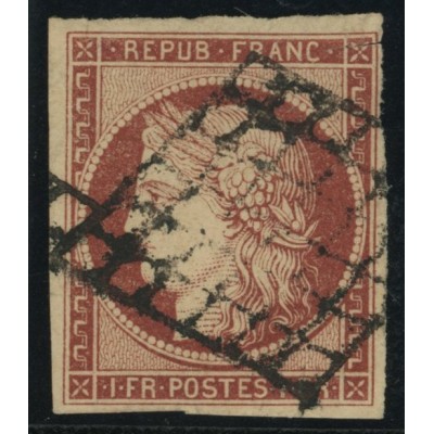 YT 6 - Oblitéré Grille