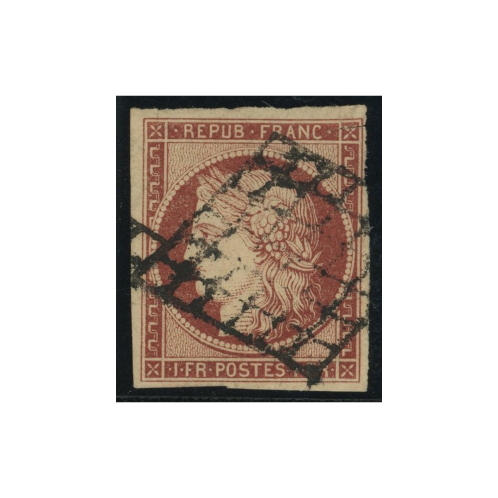 YT 6 - Oblitéré Grille