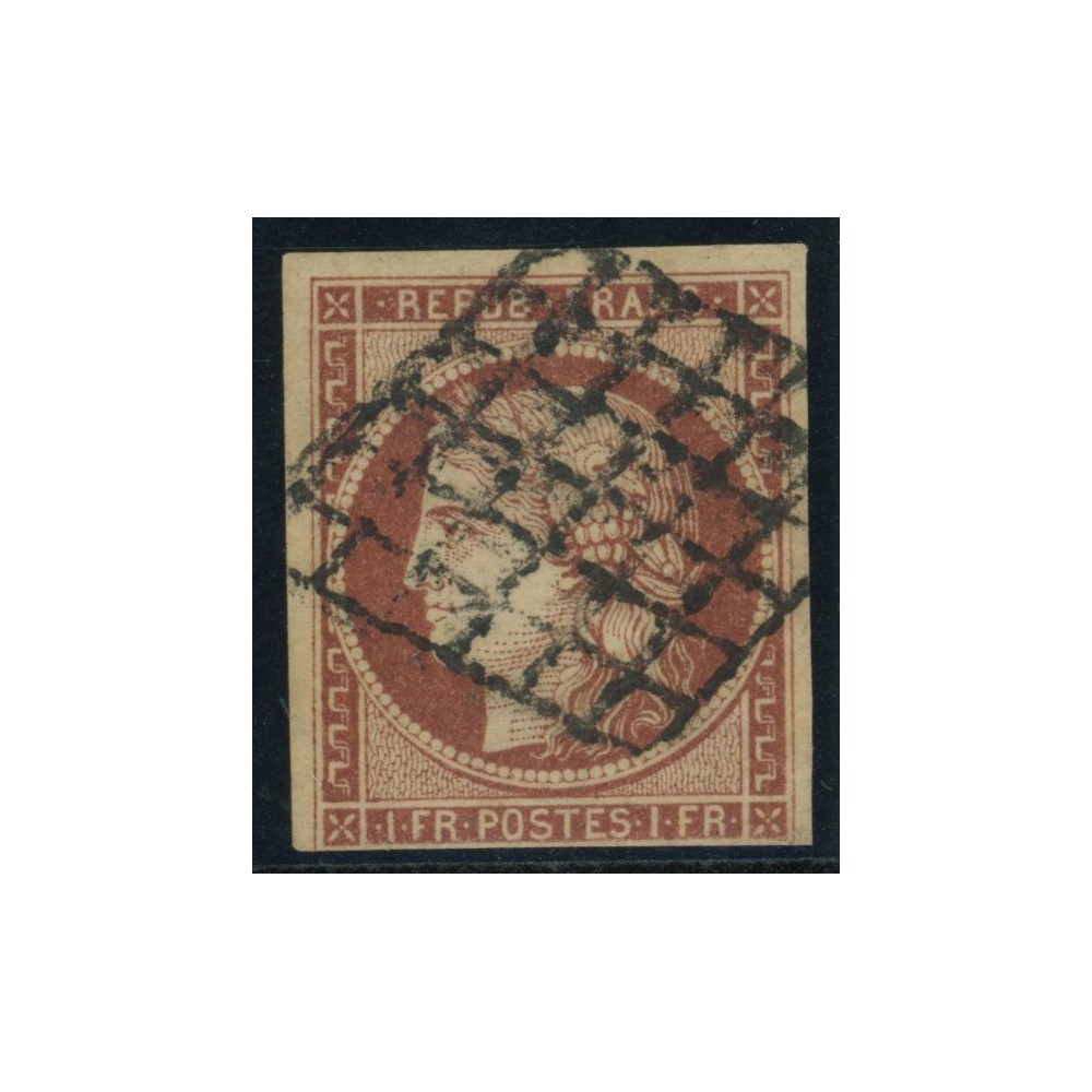 YT 6 - Oblitéré Grille