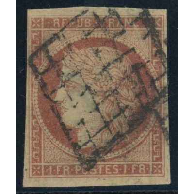 YT 6 - Oblitéré Grille
