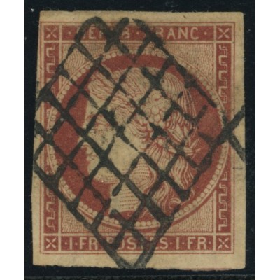YT 6 - Oblitéré Grille