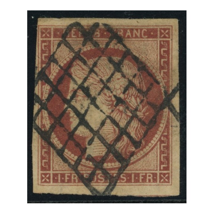 YT 6 - Oblitéré Grille
