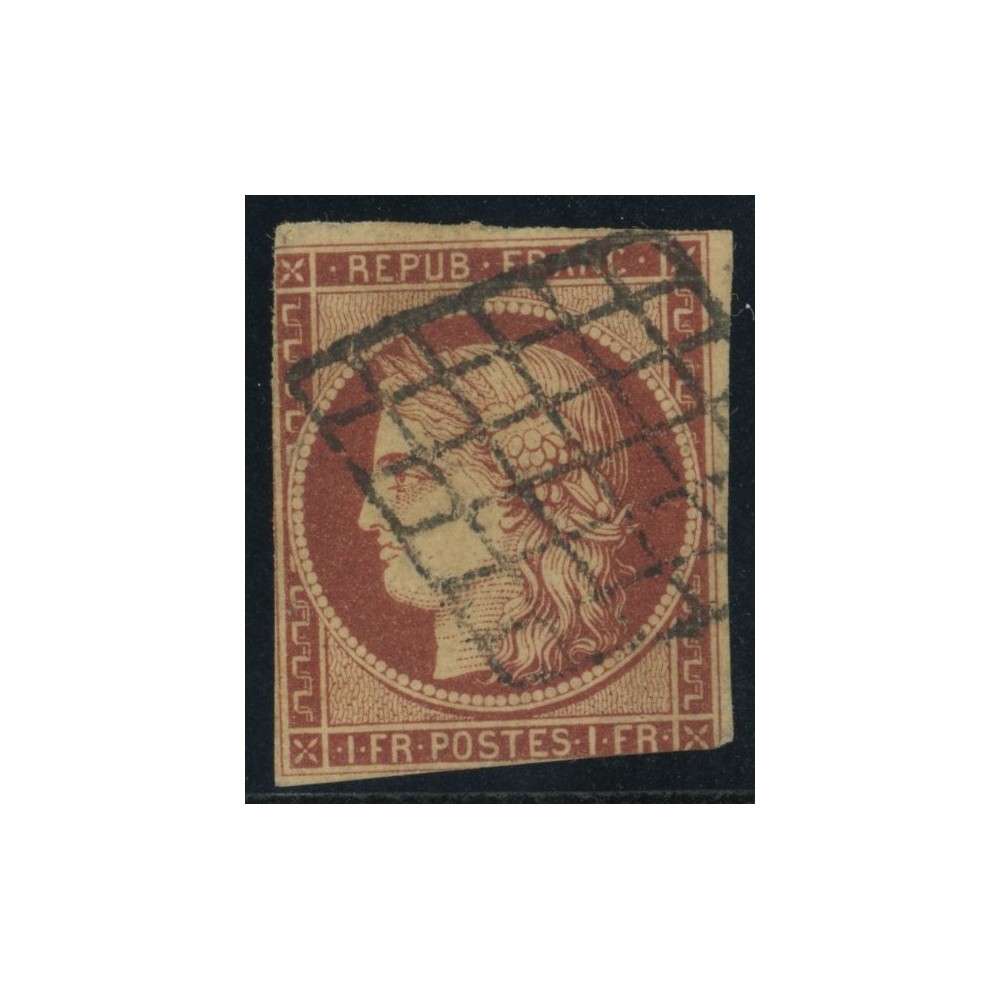 YT 6 - Oblitéré Grille
