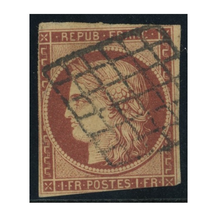 YT 6 - Oblitéré Grille