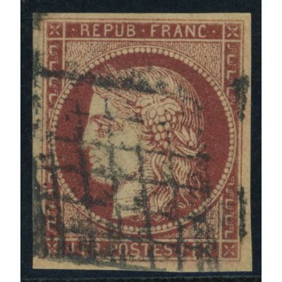 YT 6 - Oblitéré Grille
