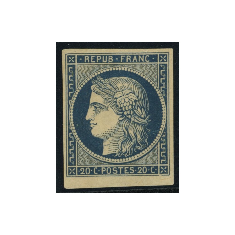 YT 8 - Neuf x - Signé Brun - Certificat 15472 - VO 33/142
