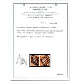 YT 6 - Oblitéré Grille - Signé Calves - Paire - Certificat VO 23/103