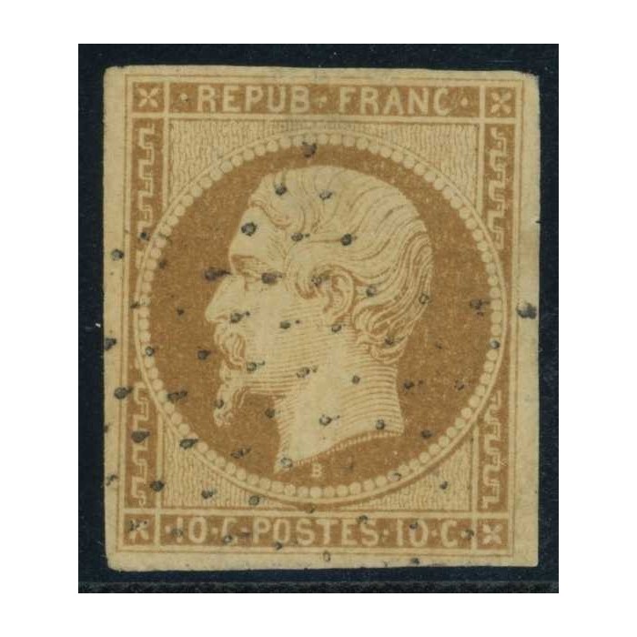 YT 9 - Etoile - Signé Calves - Cote 850 euros