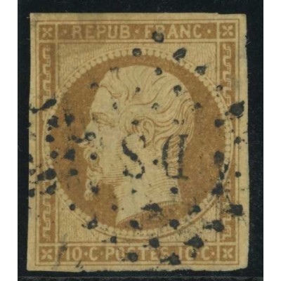 YT 9 - Oblitéré DS - Cote 850 euros