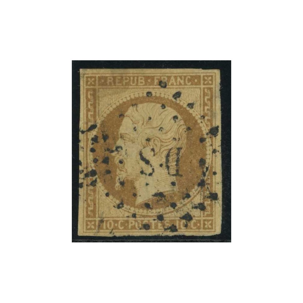 YT 9 - Oblitéré DS - Cote 850 euros