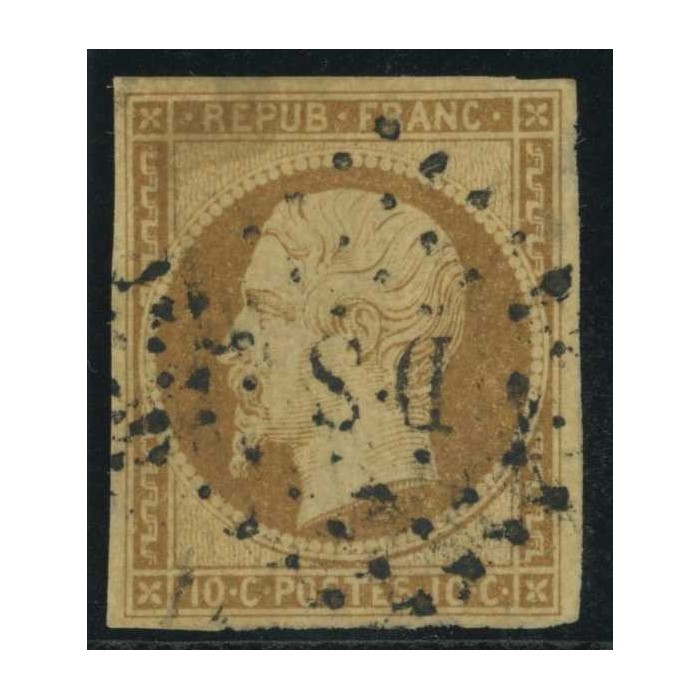 YT 9 - Oblitéré DS - Cote 850 euros