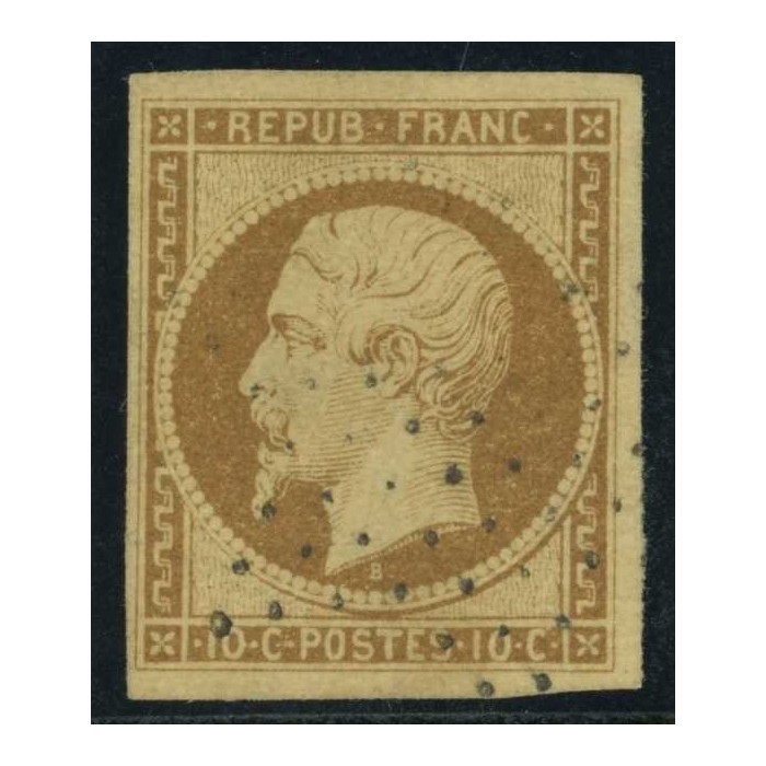 YT 9 - Etoile - Cote 850 euros