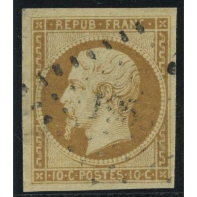 YT 9 - Oblitéré - Cote 850 euros