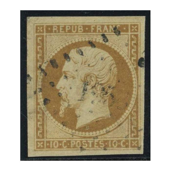 YT 9 - Oblitéré - Cote 850 euros