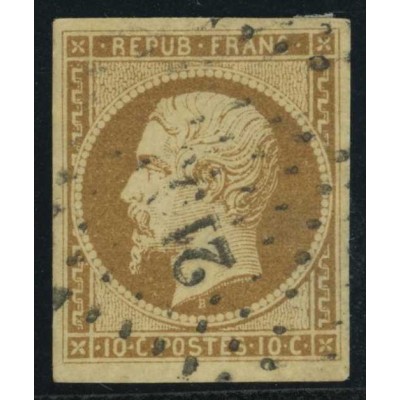 YT 9 - Oblitéré - Cote 850 euros