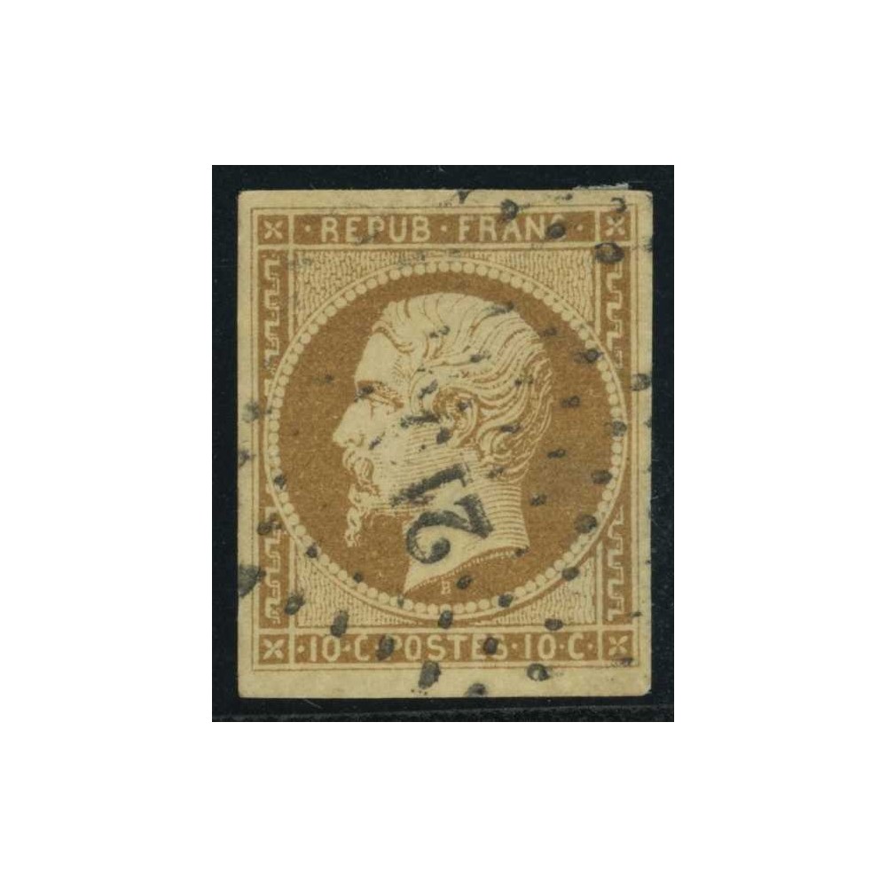 YT 9 - Oblitéré - Cote 850 euros