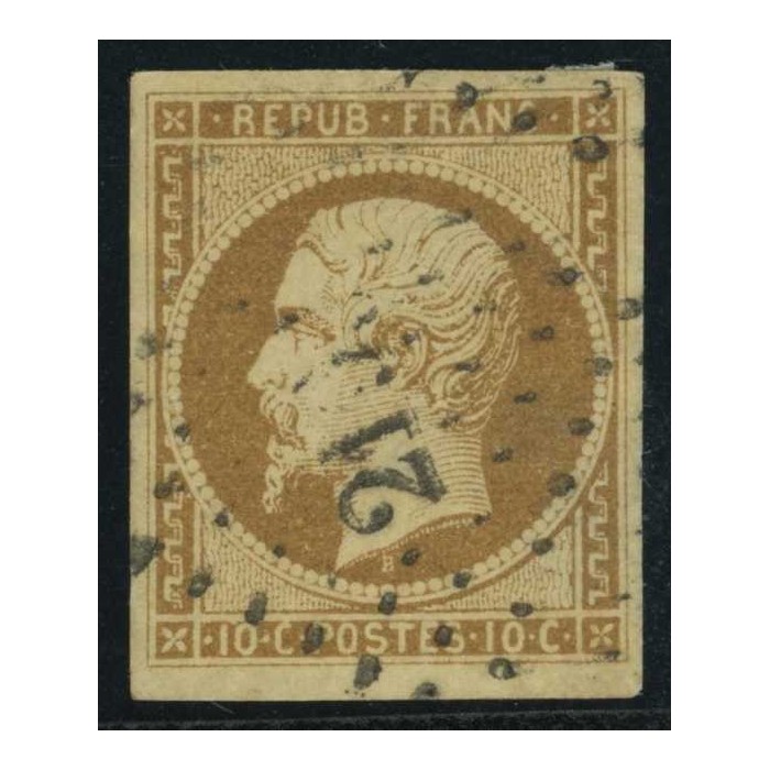 YT 9 - Oblitéré - Cote 850 euros