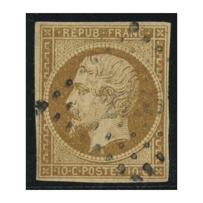 YT 9 - Oblitéré - Cote 850 euros