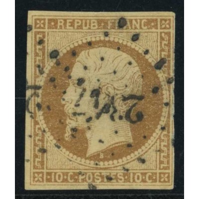 YT 9 - Oblitéré - Cote 850 euros