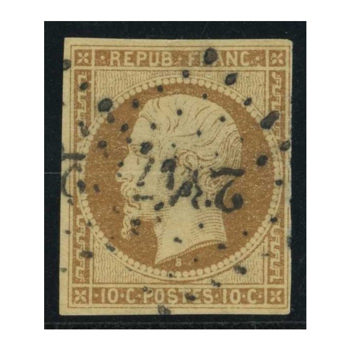 YT 9 - Oblitéré - Cote 850 euros