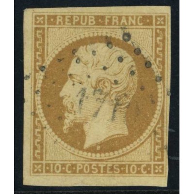 YT 9 - Oblitéré - Cote 850 euros