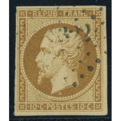YT 9 - Oblitéré - Cote 850 euros