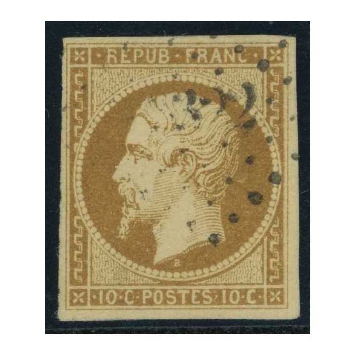 YT 9 - Oblitéré - Cote 850 euros