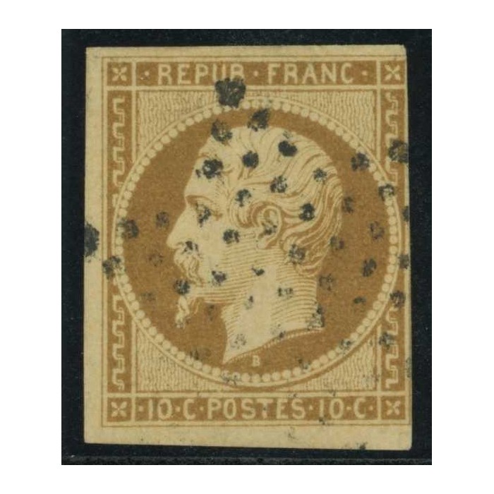 YT 9 - Etoile - Cote 850 euros
