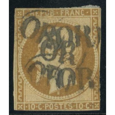 YT 9 - OR dans un cercle - Cote 1400 euros