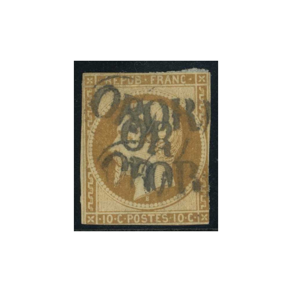 YT 9 - OR dans un cercle - Cote 1400 euros