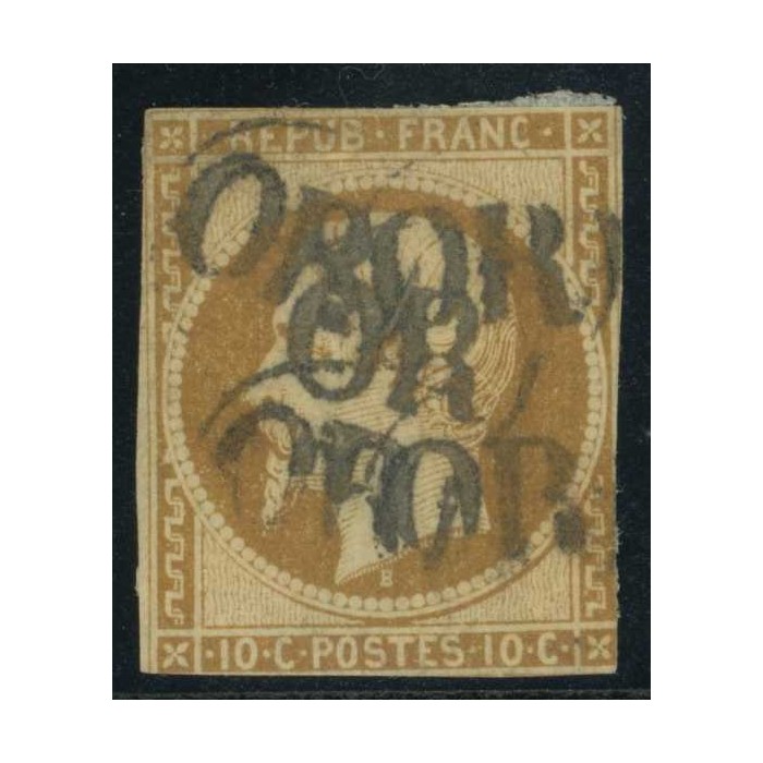 YT 9 - OR dans un cercle - Cote 1400 euros