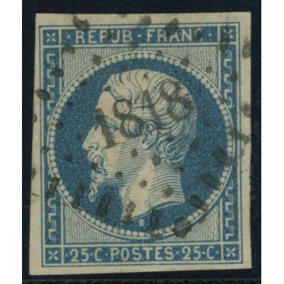 YT 10 - PC 1818 - Lyon - Rhône (68) - Signé - Cote 45 euros