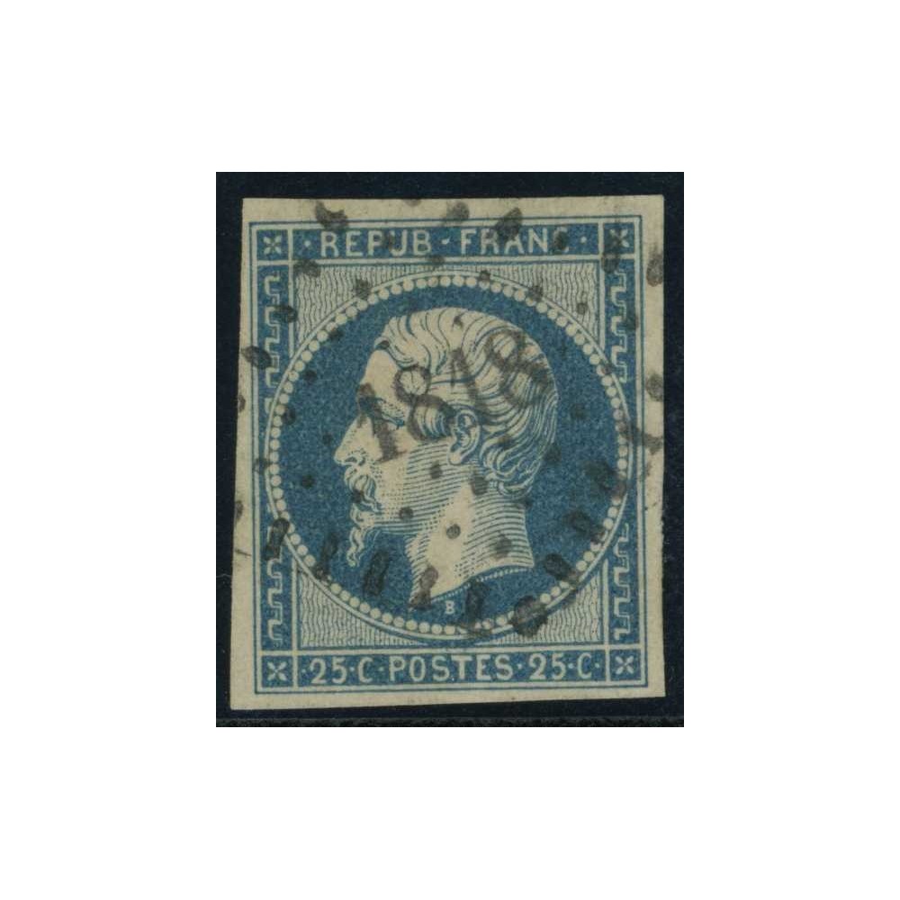 YT 10 - PC 1818 - Lyon - Rhône (68) - Signé - Cote 45 euros
